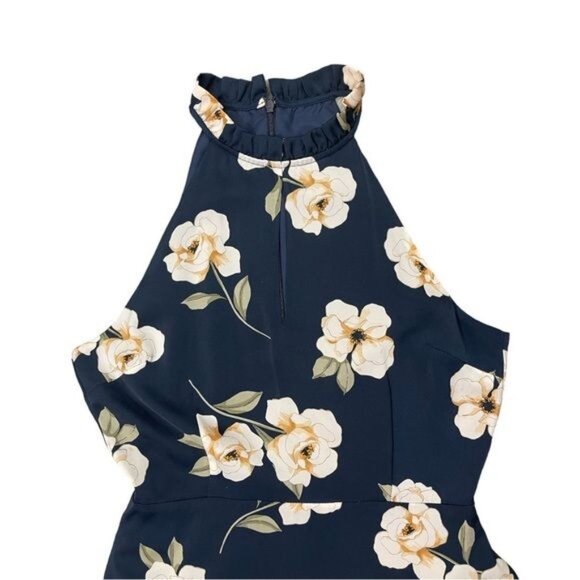 BB Dakota by Steve Madden Floral Print Sleeveless Fit & Flare Dress Size 4 - Picture 9 of 13